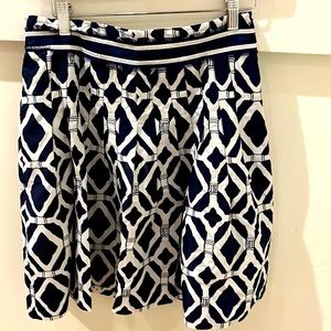 Gorgeous Blue and White Lily pulitzer skirt (Size 4)